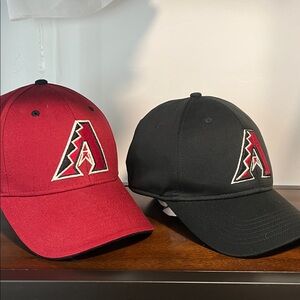 Arizona Diamondbacks Baseball Caps set of 2 OS Adult